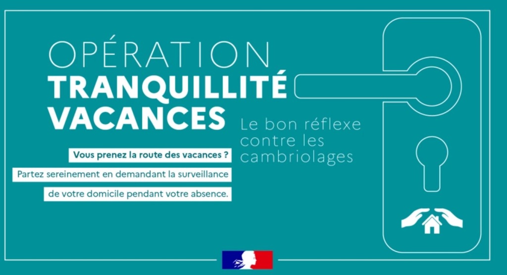 Opération  Tranquillité vacances