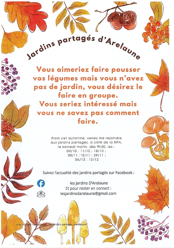Jardins Partagés d'Arelaune