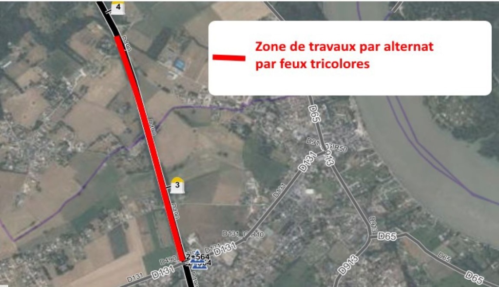 INFORMATION CIRCULATION – TRAVAUX SUR LA D490