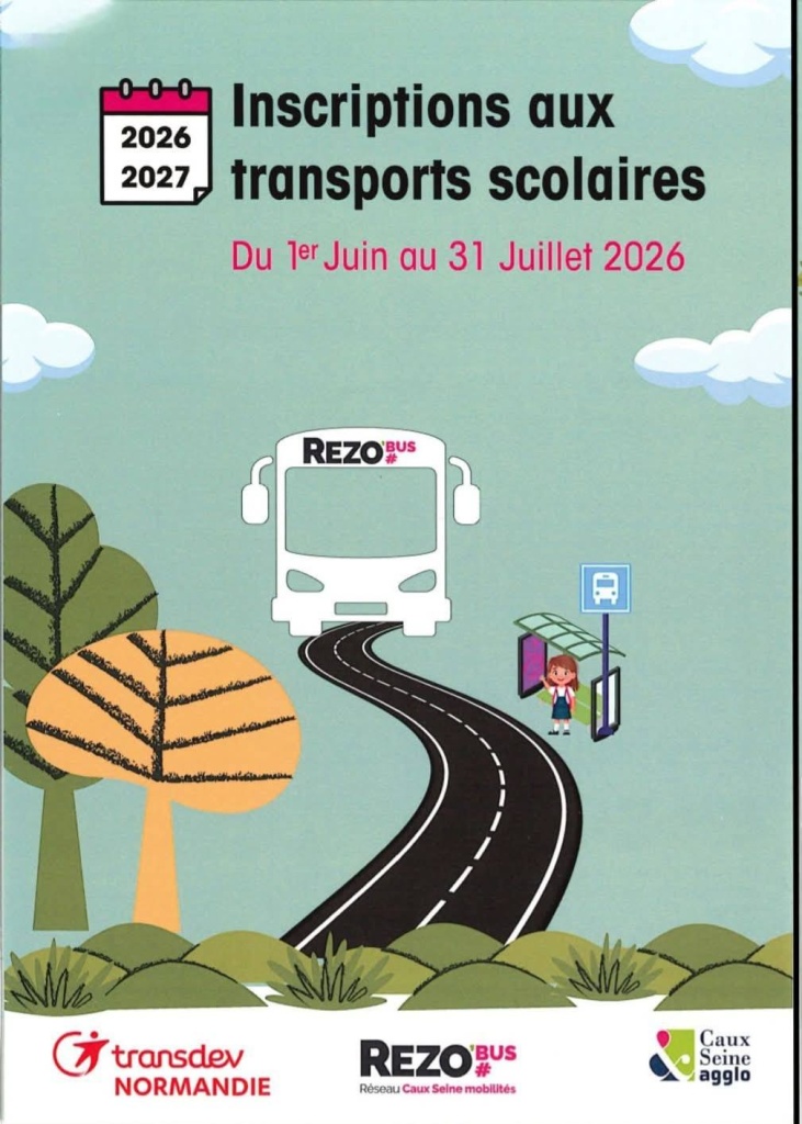 Inscriptions aux transports scolaires 2026-2027 