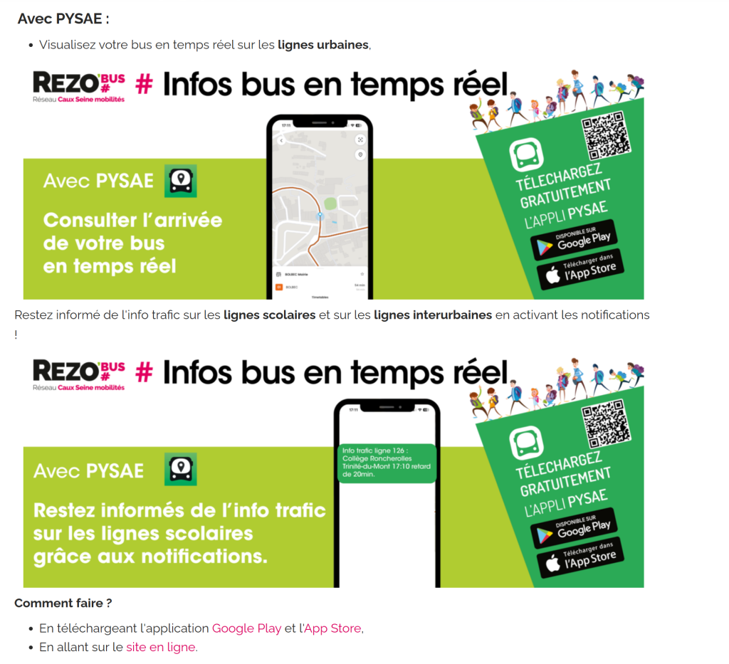Information Transport Scolaire : restez informés en temps réel ! 
